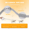 4-in-1 Retractable Dog Leash with LED Light & Poop Bag Dispenser