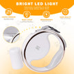 4-in-1 Retractable Dog Leash with LED Light & Poop Bag Dispenser