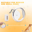 4-in-1 Retractable Dog Leash with LED Light & Poop Bag Dispenser