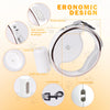 4-in-1 Retractable Dog Leash with LED Light & Poop Bag Dispenser