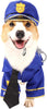 Halloween Dog Pet Police Costume Shirt with Belt, Handcuffs, Walkie Talkie for Halloween Dress-Up Party, Role Play, Carnival Cosplay, Holiday Decorations Clothes (Medium)